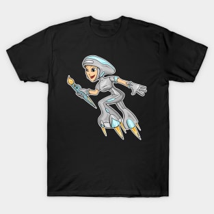 Astronaut Artgirl T-Shirt